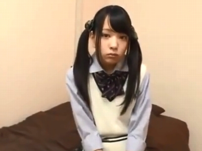「お兄ちゃん酷いよぉ」ツインテロリな妹が兄に無理やりハメられ悶絶