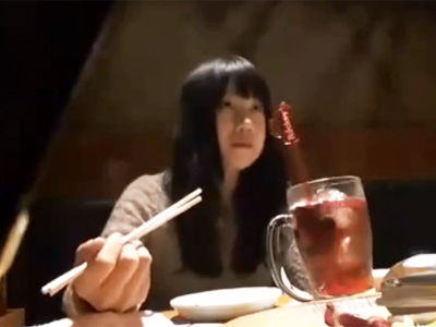 居酒屋で出会った素人娘をナンパして交渉→何とか撮影ハメ成功