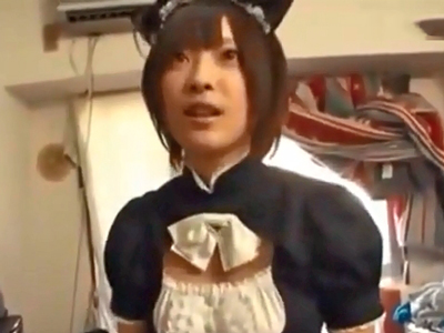 バニーコスプレな巨乳娘にパイズリされてザーメンダダ漏れw