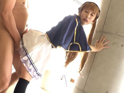 発情しまくりの超敏感コスプレイヤーがオジサンに没頭